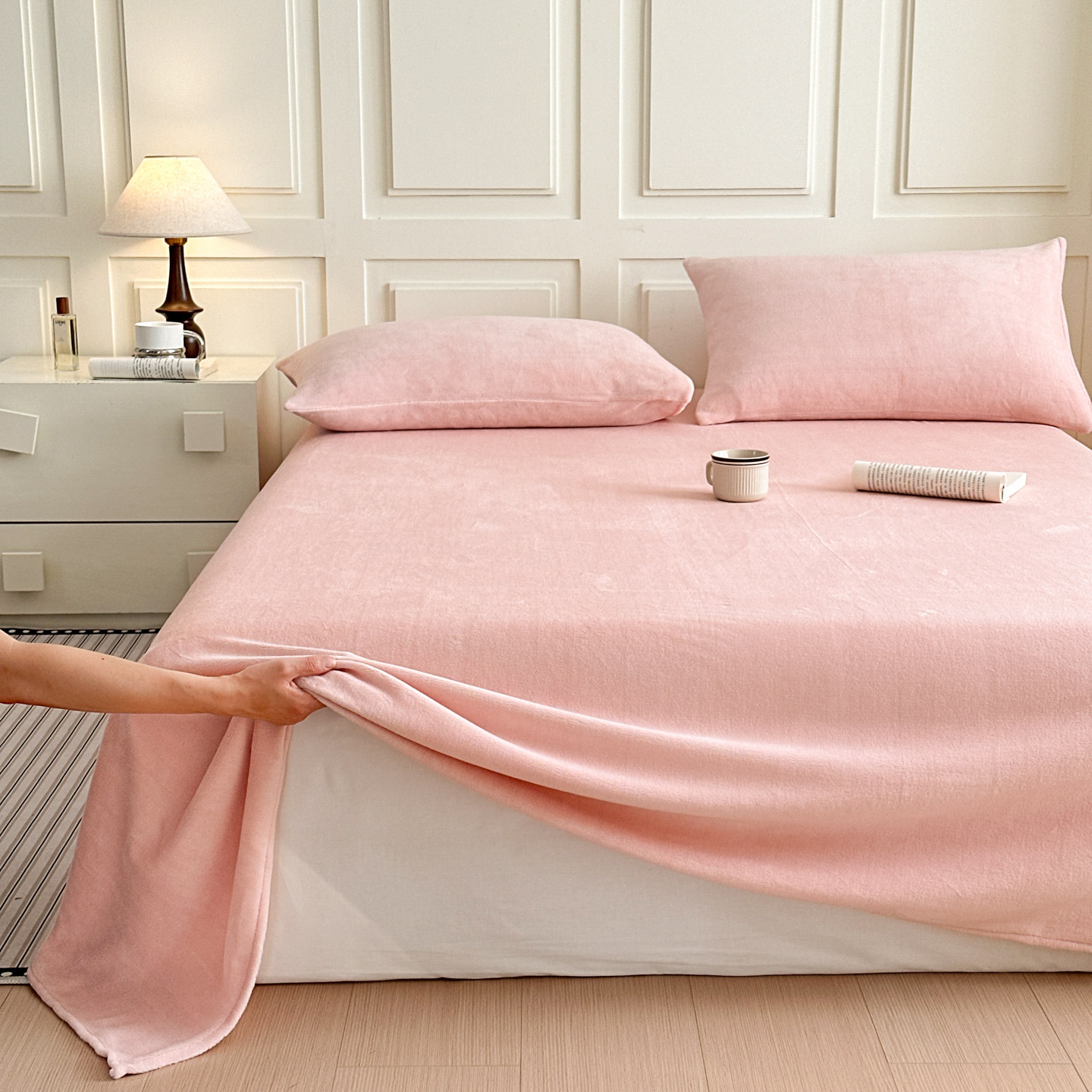 冬季加厚牛奶绒床单单件法兰珊瑚绒宿舍单双人1米5加绒被单三件套,淘宝优惠券,粉丝福利购,淘宝优惠卷