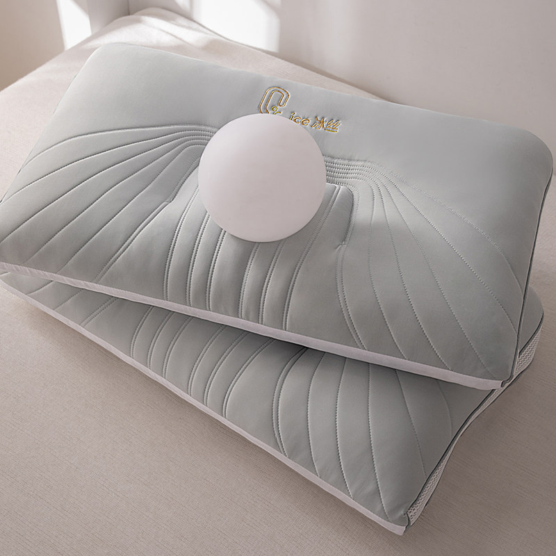夏季泰国天然乳胶枕头护颈椎助睡眠专用一对装凉感枕芯家用整头男,淘宝优惠券,粉丝福利购,淘宝优惠卷