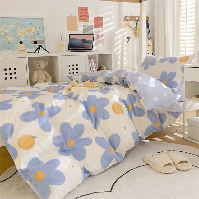 Class A pure cotton student six-piece set