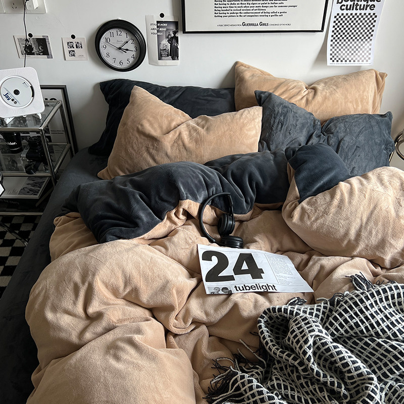 冬季牛奶绒被子冬被加厚保暖棉被被芯单人全套一整套大豆被褥套装,淘宝优惠券,粉丝福利购,淘宝优惠卷