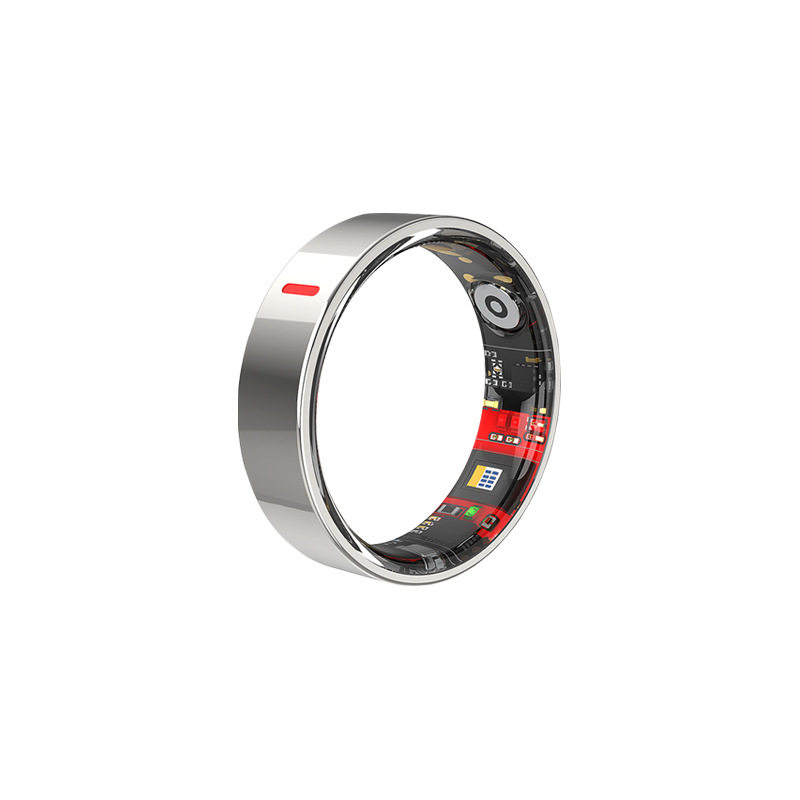 Cross-border intelligent monitoring heart rate blood oxygen blood pressure blood sugar sleep HRV health step counting sports Bluetooth ring