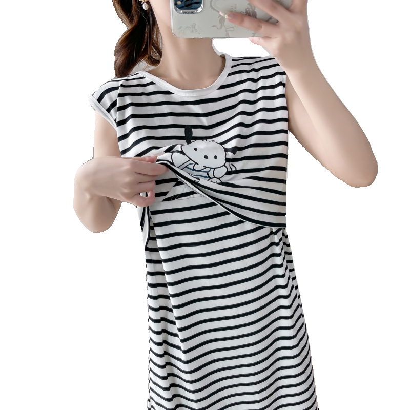 哺乳期连衣裙夏季可外穿裙子辣妈喂奶大码胖mm无胸垫背心吊带睡裙,淘宝优惠券,粉丝福利购,淘宝优惠卷
