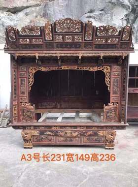 民俗鎏金雕刻景区装饰品老物件