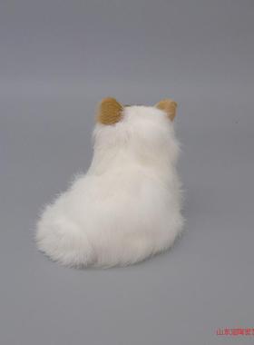 仿真猫咪公仔家居摆设送女友礼物