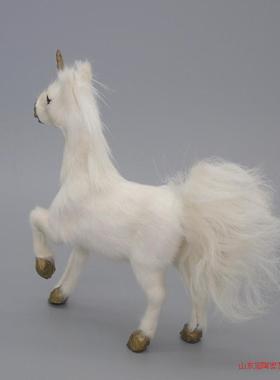 仿真动物模型摄影道具独角兽标本