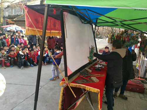暖场活动吹糖人捏面人北京冰皮月饼DIY 上门皮影戏表演驴皮活动中 - 图0