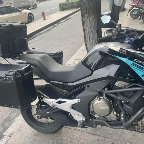 AYAY摩托车边箱适用春风边架450MT/650MT/800MT铝合金三箱支架 - 图2