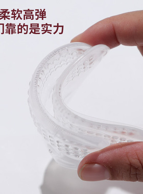 后跟贴磨脚贴隐形透明半码垫
