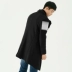 Sản phẩm mới mùa thu dành cho nam của GXG Mùa đông Hàn Quốc áo len len đen dài # 174226226 - Áo len áo phao nam hàng hiệu Áo len