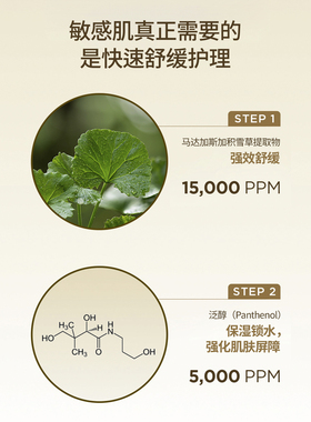 skin1004积雪草精华湿敷棉片