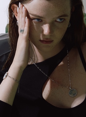 jollymolly小众设计师925银项链