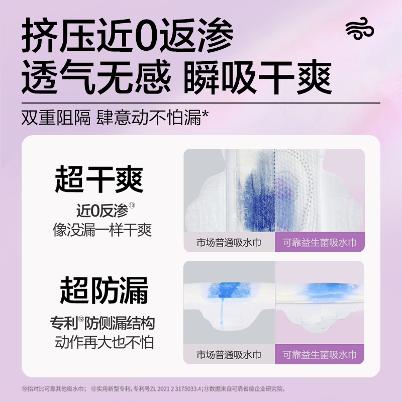 可靠吸水巾蔓越莓益生菌漏尿专用护垫卫生巾老年人专用孕妇1盒,淘宝优惠券,粉丝福利购,淘宝优惠卷