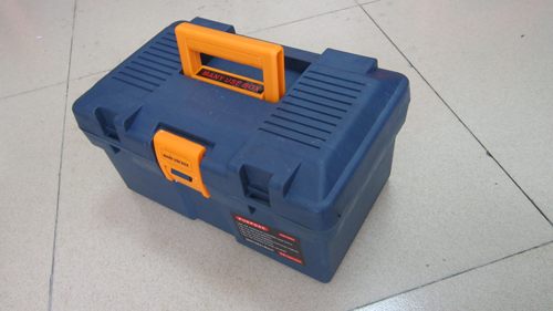 加厚手提ABS塑料工具箱超强抗压耐摔收纳外表磨砂涂层13/15/17A盒 - 图2