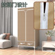 Simple wardrobe sturdy and durable dustproof single rental room