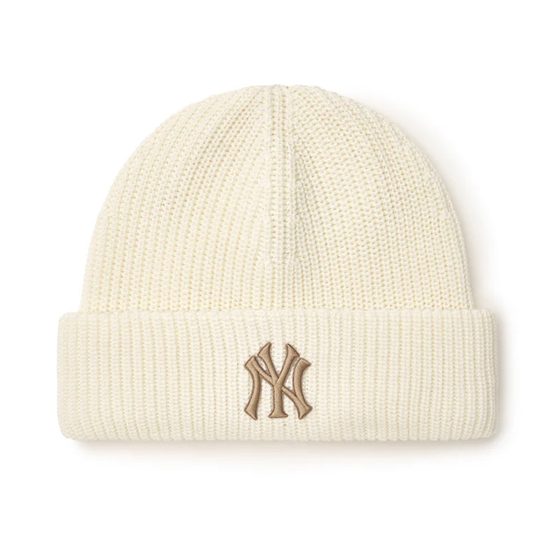 韩国MLB正品针织帽秋冬款帽子保暖护耳大头粗毛线帽男女百搭冷帽,淘宝优惠券,粉丝福利购,淘宝优惠卷