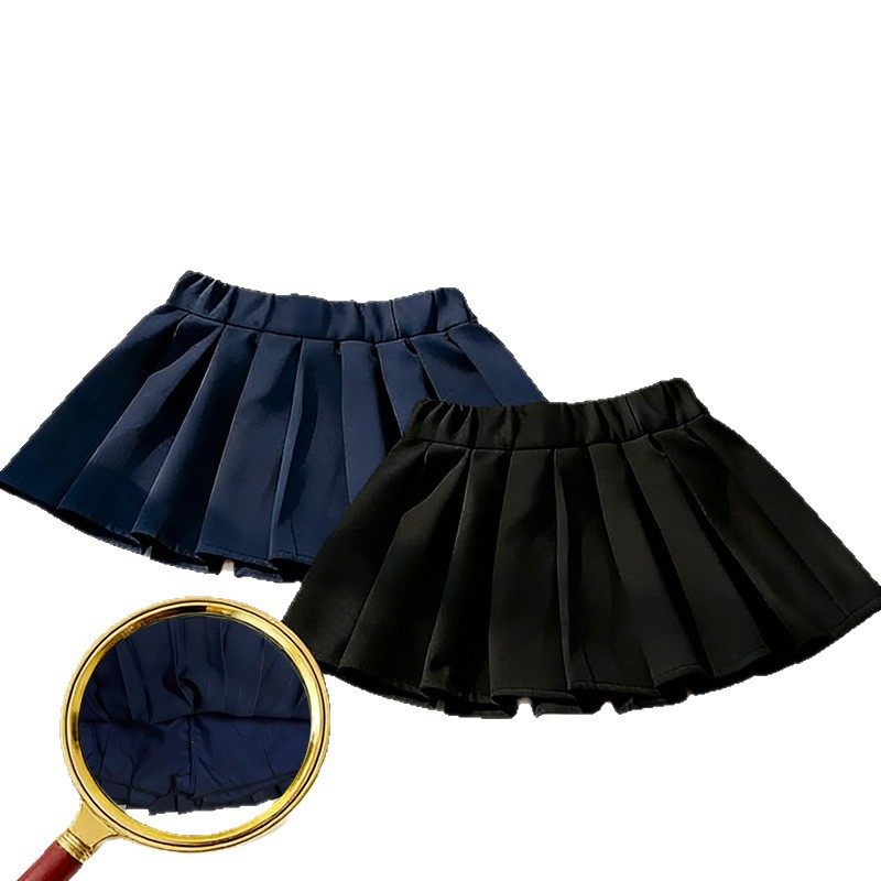 女童百褶裙2026学院风春秋夏季儿童红色半身裙短裙中小童女孩裙子,淘宝优惠券,粉丝福利购,淘宝优惠卷