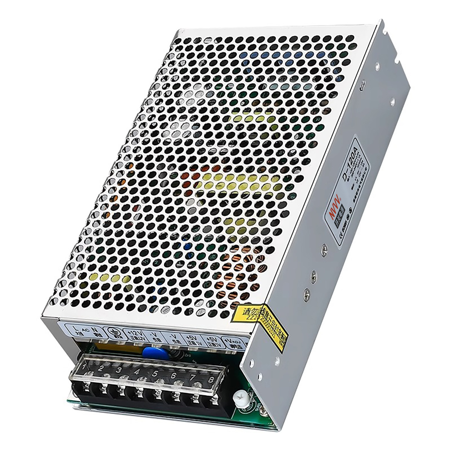 NVVV 120W开关电源D-120B/C 5V 12V 24V双组两路输出AC转DC高精度,淘宝优惠券,粉丝福利购,淘宝优惠卷