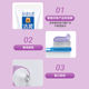 Jiling Children's Healthy Anti-cavity Toothpaste contains fluoride blueberry flavor