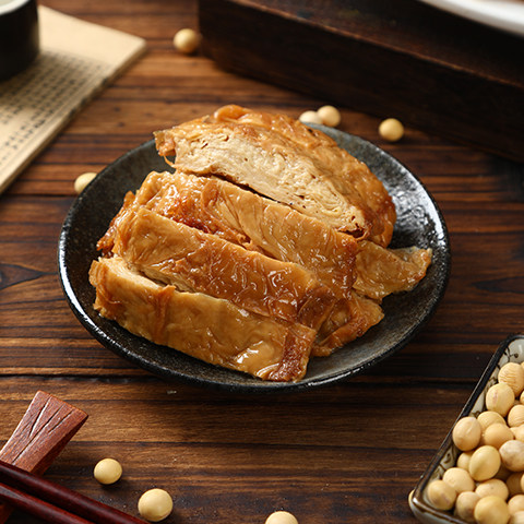 居士素食 小素鸭素肉豆皮素烧鹅零食斋菜 豆制品素鸡上海杭州特产,淘宝优惠券,粉丝福利购,淘宝优惠卷