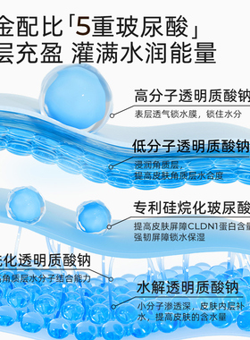 颐莲玻尿酸补水保湿精华面膜