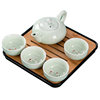 Japanese kung fu tea set small set tea tray and teapot