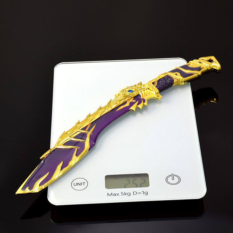 穿越火线手办穿越游戏周边手办火线武器模型火麒麟尼泊尔不屈老兵30CM金属摆件