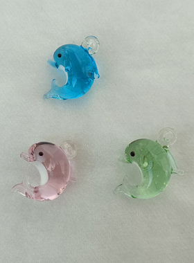 摆设海洋馆可爱风玻璃工艺品