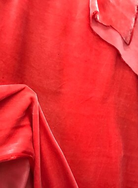 欧美时装真丝绒布料diy服装大摆裙衬衫上衣丝绸桑蚕丝手工面料