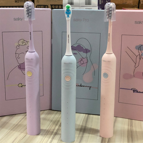 舒客G33系列电动牙刷头替换通用型刷头T2/T3原装正品清洁软毛刷头 - 图1