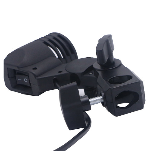 E27万向灯头 摄影补光灯座 E27单灯头灯座螺口伞灯座摄影灯泡配件 - 图2