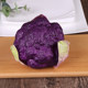PU simulation cauliflower model vegetable purple broccoli props