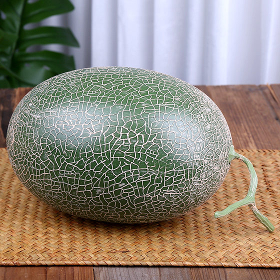 Han Xuanmiaoyi simulated fruit and vegetable large plastic cantaloupe