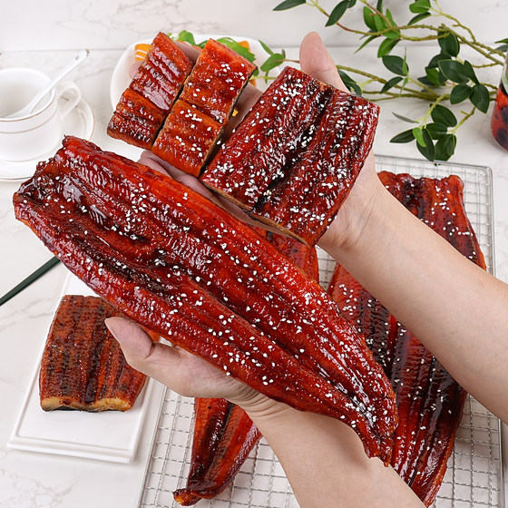 Simulated grilled eel model fake fish food