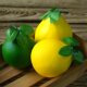 Simulated foam grapefruit model ornaments and decorative props