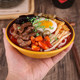 Simulated snail noodle model fake bowl noodles food vegetables chicken feet egg rice noodle dishes gourmet shooting props and decorations