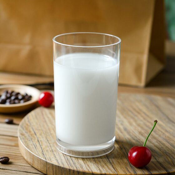 Simulated milk cup breakfast milk film and television props