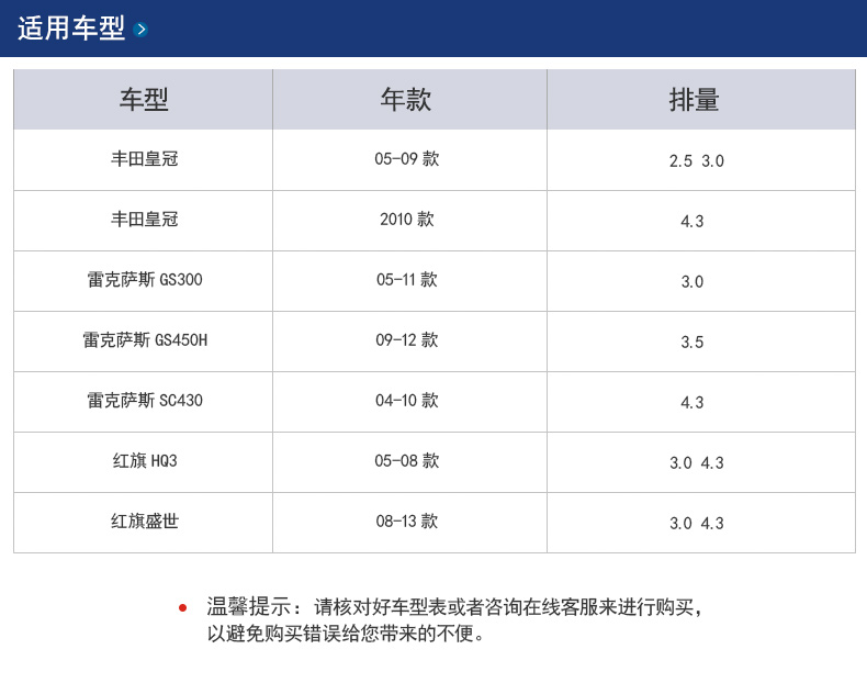 适配丰田老皇冠空气滤芯雷克萨斯GS300 GS450H SC430空气滤清器格 - 图0