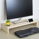 Desktop computer monitor to increase elevated desktop storage