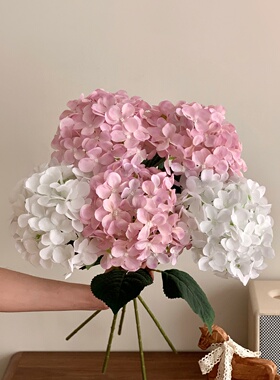 高级感3D打印绣球花餐桌花摆花