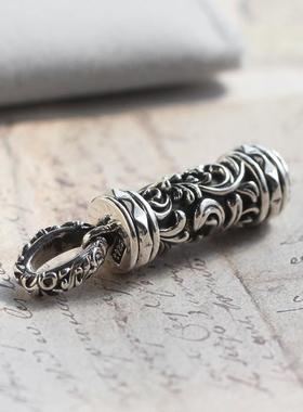 925纯银镂空吊坠个性品味设计