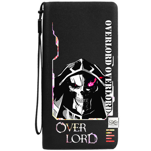 Overlord周边小说男女款钱包不死者之王骨傲天夏提雅动漫周边礼物 - 图0