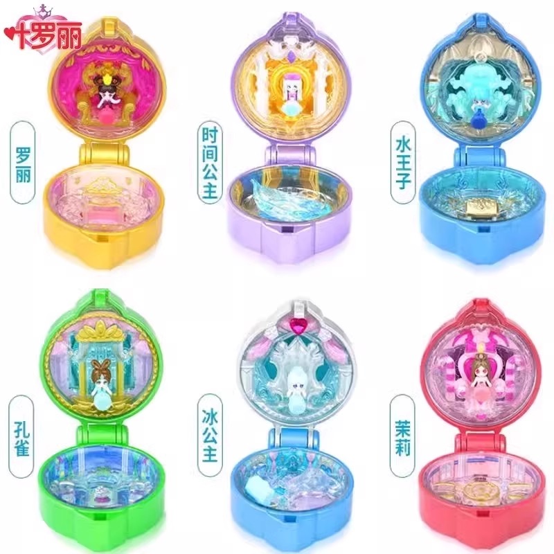 宝石盒子叶罗丽盲盒魔法精灵梦时间公主迷你宝盒宝石全套女孩玩具 - 图3