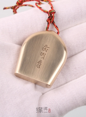 四臂观音吊坠黄铜首饰原创设计