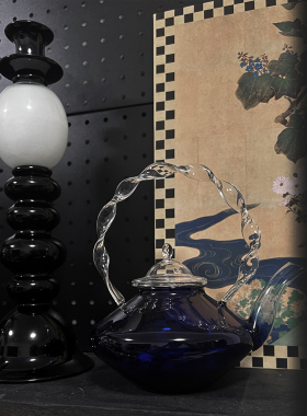 烛台餐厅花瓶玻璃小众法式民宿