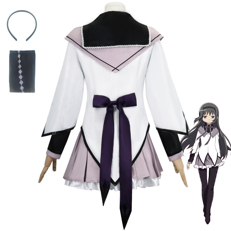 法小圆晓美焰cos服变身战斗服制服动漫cosplay二次元c服女 - 图0