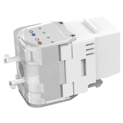 TPLINK EJ5e02F超五类工程级镀金千兆网络信息模块180度免打线 - 图2