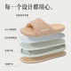 Yuangang antibacterial linen slippers for spring and summer home use without smelly feet