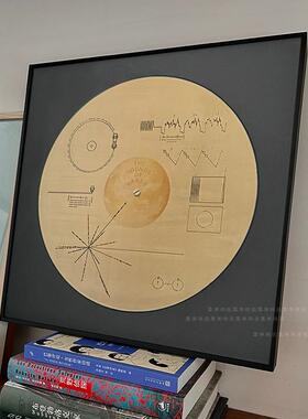 宇宙唱片潮流现代艺术极简挂画