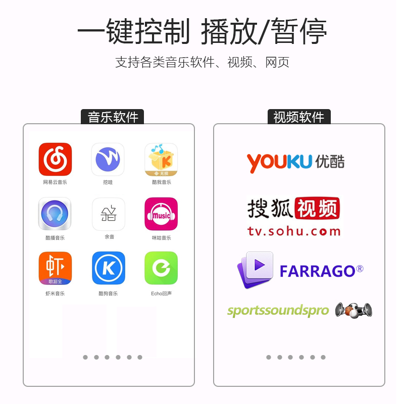 诺为N76司仪宝婚礼主持人司仪宝音控笔电脑音乐控制器远程遥控器新款无线讲师婚庆现场演出多媒体音控笔智能 - 图0