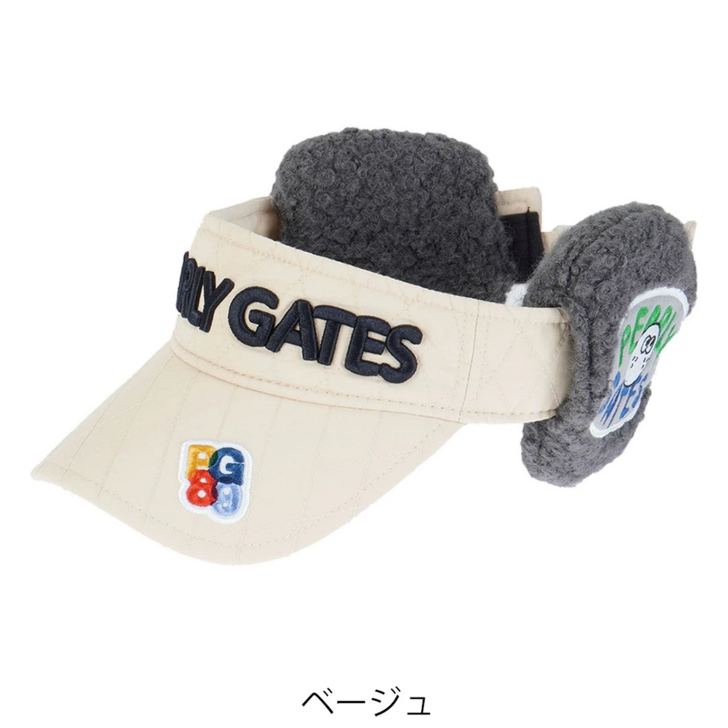 日本正品Pearly Gates PG男女秋冬高尔夫球帽保暖护耳鸭舌帽代购,淘宝优惠券,粉丝福利购,淘宝优惠卷